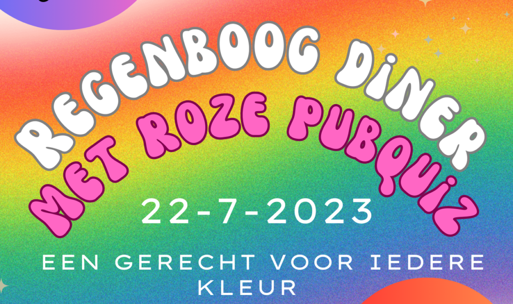 regenboog diner poster cropped